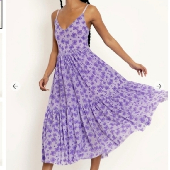 🔮 Blackmilk Animal Crossing Timmy and Tommy Nook Midaxi Dress XXS (up to S) NWT - Picture 2 of 4